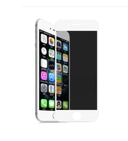 Uyumlu Model Apple iPhone 8 Hayalet Rika Privacy Temperli Cam Ekran Koruyucu (Beyaz)