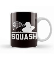 Squash Racket Player Ball Sports Indoor Tennis Court Trainer Kupa Bardak Porselen