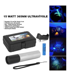 15 Watt 365nm Ultraviyole Para Işığı Wt-305