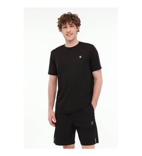 Lumberjack MB CT100 PES C T-SH 6FX Siyah Erkek T-Shirt A102064367