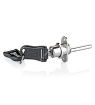 Merkezi Çekmece Kapak Kilidi 19mm Çubuksuz (Gümüş)