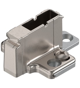 Blum Clip Menteşe Tabanı, Haç tipi, 18 mm, Zamak, Vidalı 175H7190.22