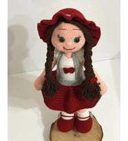 Meral Bebek Amigurumi Organik Oyuncak