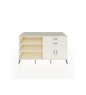 Kronos Konsol 3 Raflı 2 Çekmeceli 2 Kapaklı 176x59x99 Aytaşı-Aytaşı