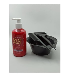 Jean's Color Somon 250ml. + Boya Seti