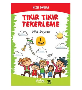 Yuva 1.Sınıf Tıkır Tıkır Tekerleme Seti 10Lu 16şar syf