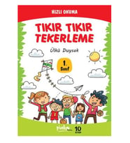 Yuva 1.Sınıf Tıkır Tıkır Tekerleme Seti 10Lu 16şar syf