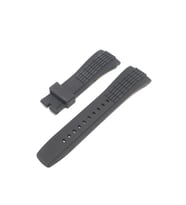 Seiko Velatura Uyumlu Slikon Saat Kordonu - SİYAH