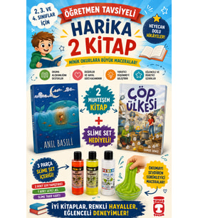 TİMAŞ 2,3. ve 4.Sınıflar İçin Balino-Çöp Ülkesi (SLİME SET HEDİYELİ)