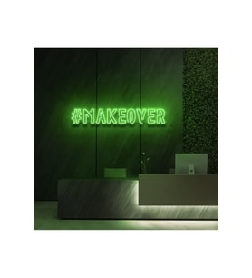 #MAKEOVER Yazılı Neon Tabela