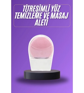 Titreşimli Yüz Masaj Aleti Titreşimli Makyaj Temizleme Cihazı
