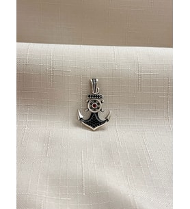 GEMİ DÜMENİ 925 AYAR GÜMÜŞ KOLYE
