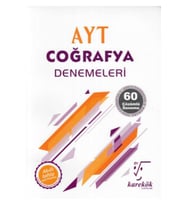 Karekök Yayıncılık Karekök AYT Coğrafya Denemeleri (Yeni) (Çok Renkli)