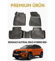 Renault Austral Mild Hybrid 2023+ Uyumlu 3D Oto Paspas Premium