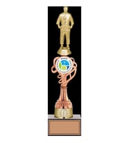 ODAK KUPA - Figürlü Kupalar - Judo / Karate Figürlü Kupalar FG-036 C - 38 cm