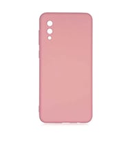 Coverzone Samsung Galaxy A02 ?le Uyumlu K?l?f Z-Mara Lansman Vieri Tam Koruma Arka Kapak Kamera Koruma �?k?nt?l? P�r�zs�z Y�zey Pembe