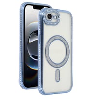 iPhone 16E Joke Simli Magneticsafe Kılıf - Mavi