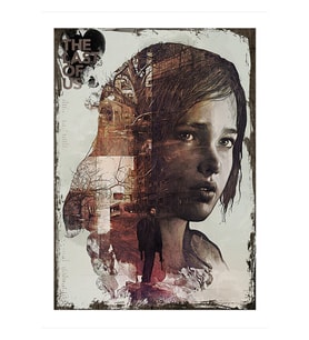 35cmX50cm Ahşap Tablo The Last Of Us