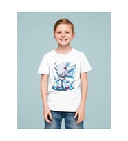 Süper Sonic Baskılı Unisex Çizgi Film Çocuk Tişört (1-12 Yaş)