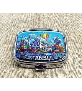 İstanbul Temalı İlaç Kutusu Alk4367