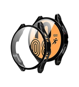 Samsung Galaxy Watch 4 Classic 42mm Uyumlu Zore Watch Gard 02 Koruyucu Silikon (Siyah)
