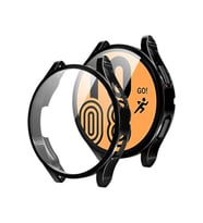 Samsung Galaxy Watch 4 Classic 42mm Uyumlu Zore Watch Gard 02 Koruyucu Silikon (Siyah)