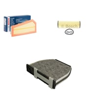 Bosch Filtre Bakım Seti Mercedes E250 CGI Benzin W212 2010-2013 204 Beygir Hava + Yağ F. + Polen Filtre Bosch