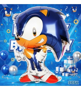 Sonic Kirpi Folyo Balon 68x70 CM Lisanslı Doğum Günü Parti Dekorasyon Süsü