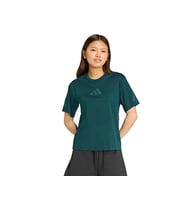 adidas W Z.N.E. Tee Kadın Günlük Tişört JW7752 Yeşil