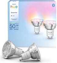 Philips Hue Essential 4.7W Gu10 345 Lumen Renkli Akıllı Spot Ampul (2'Li Ekopaket) (Çok Renkli)