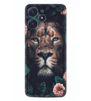 Xiaomi Poco M6 Pro 5G Kılıf Desenli Silikon Leon Flowers 1333