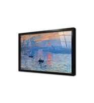 Gösterim Soleil Levant Çerçeveli Cam Tablo