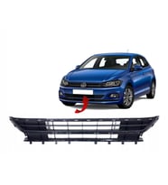 Vw Polo Ön Tampon Orta Izgara Siyah 2017-2020 2G0853677L