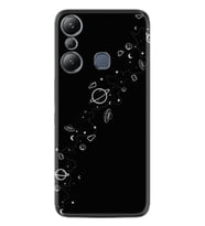 Infınix Hot 20i Kılıf Silikon Desen Özel Seri Planet 1620