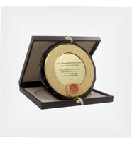 Kristal Tabak Plaket