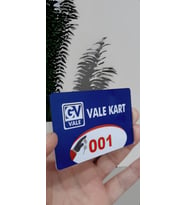 Vale Kartı -tek yüz baskılı