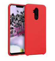 Huawei Mate 20 Lite İnce Mat Silikon Kılıf Kırmızı