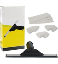 Karcher SC Serisi ile Uyumlu Cam Silme Aparatı ve Mikrofiber Bez Seti Toplam 7 parça