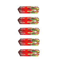 İlka Şeffaf Mutfak Rulo Streç Film Folyo - 45 Cm. x 500 Metre - Gıdaya Uygun - 5 Paket