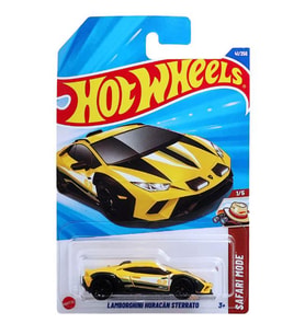 Hot Wheels - Lamborghini Huracan Sterrato - Sarı (1/64) Yurt Dışı Uzun Kartonet - JBB86