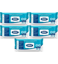Önlem Hijyenik Vücut Temizleme Islak Mendil Havlu 250 Yaprak (Ebat XXL) (5PK*50)