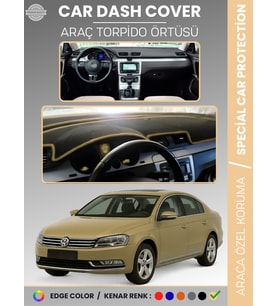 VOLKSWAGEN PASSAT B7 (2010-2015) Torpido Örtüsü Ön Göğüs Koruma Torpido Koruma Tam Uyum UV Koruma
