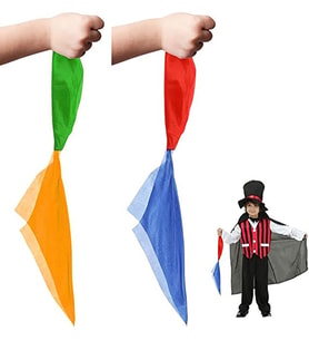 Renk Değiştiren Sihirli Mendil Sihirbazlık Oyunu