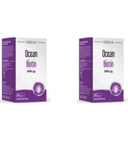 Orzax Ocean Biotin 5000 Mcg 60 Kapsül 2'li