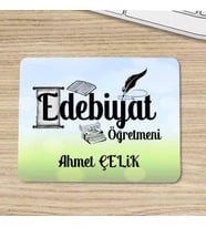 Edebiyat Öğretmenine Hediye İsimli Mouse Pad (STD)