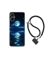 Spark 9t Kılıf Ipli Boyun Askılı Desenli Silikon Night Moon 1133
