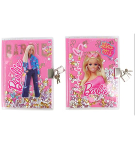 BARBİE PULLU KİLİTLİ GÜNLÜK