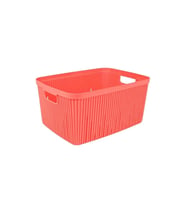 Herevin HER161373-163 Pembe Çok Amaçlı Plastik Sepet 18 L