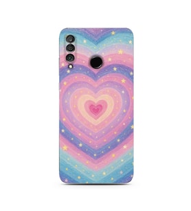 Huawei P30 Lite Uyumlu Baskılı Yumuşak Silikon Şeffaf Telefon Kılıfı