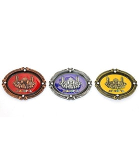 Periboia İstanbul Temalı Metal Magnet Ayasofya Kabartmalı (Karışık)